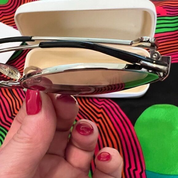 Chloe Cypress Silver Frame Sunglasses Made in Italy main image 13